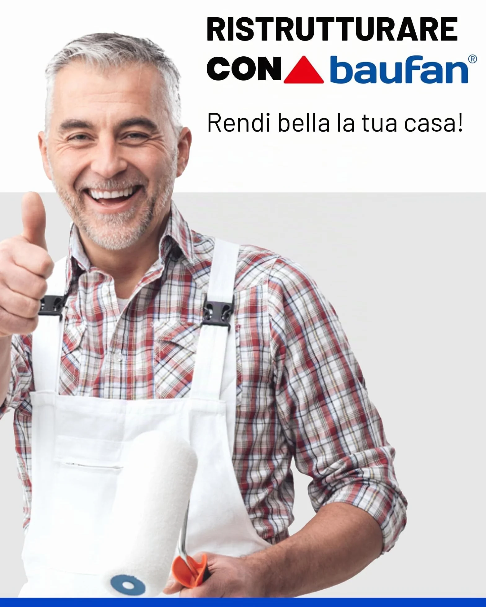 Baufan stucco impermeabile per piastrelle e fughe, bianco, 350 g, malta per fughe