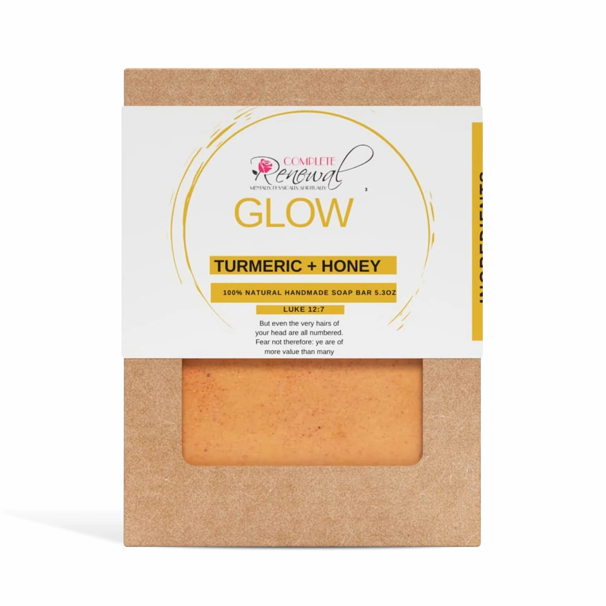 Sapone alla curcuma, sapone in barretta per donne e uomini, sapone completamente naturale, barre per viso e corpo con oli essenziali, curcuma selvatica, miele di Manuka grezzo e aloe