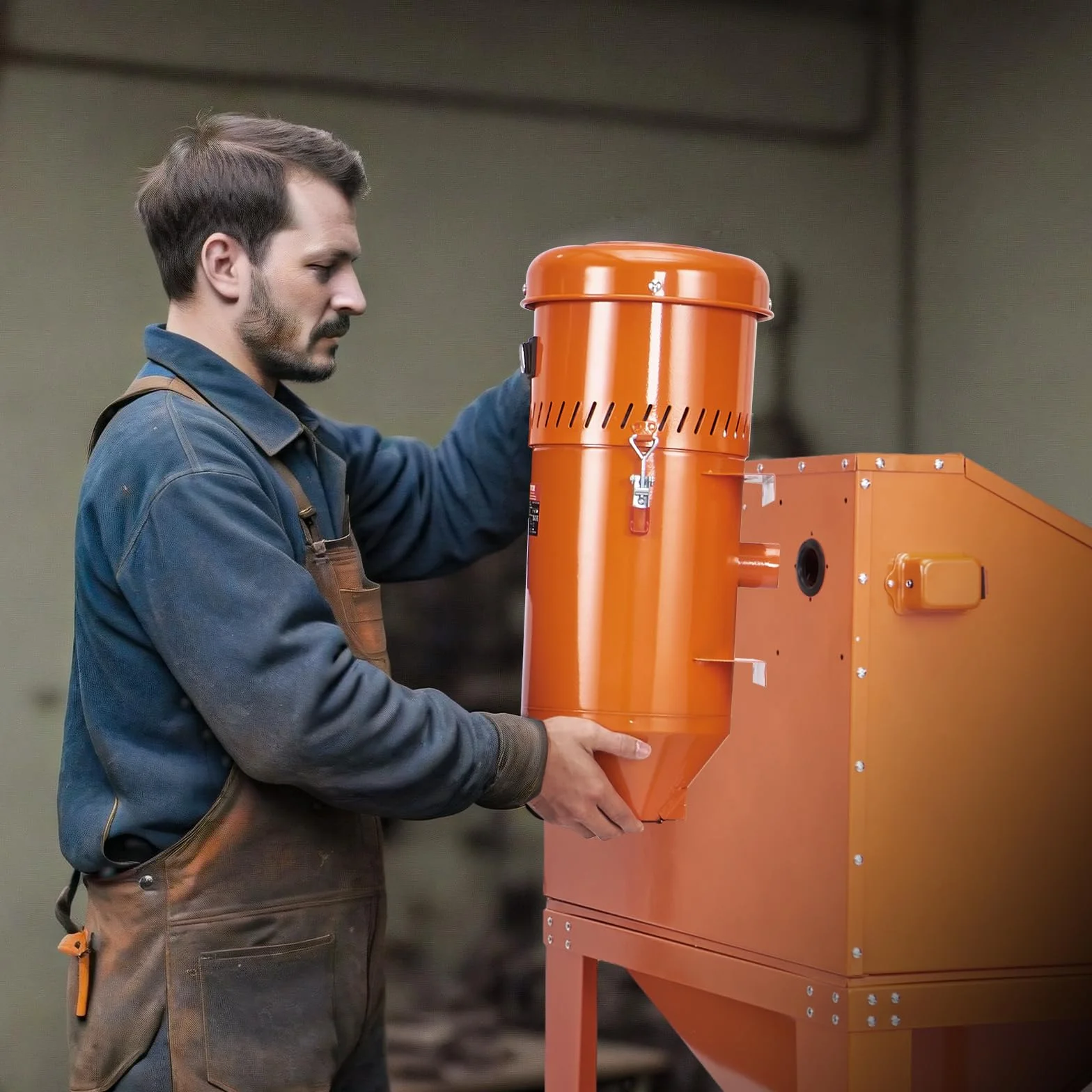 VEVOR Sistema di raccolta polveri 1450 W 1,8 galloni per sabbiatrici