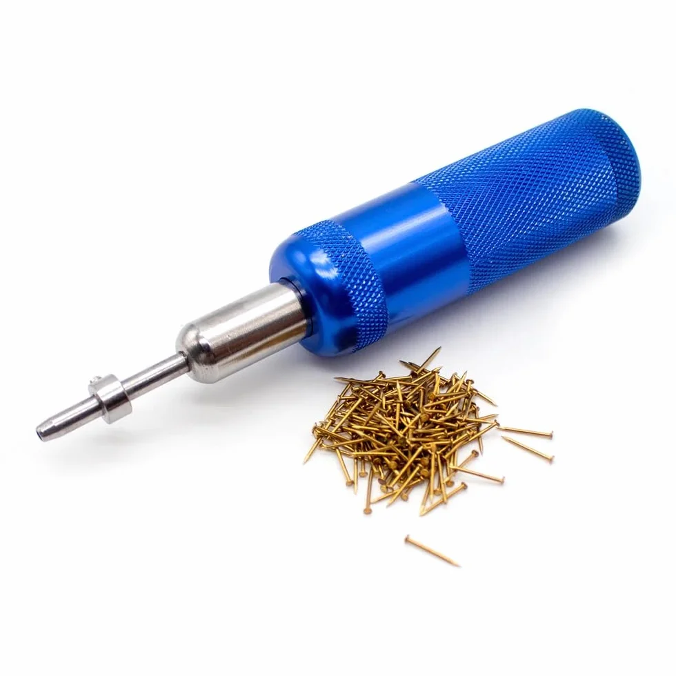 Chiodatrice per Chiodini per Chiodi Piccoli, Spingichiodi per Costruzione Modello Spingichiodi Strumento per Modellare Barche A Vela con Chiodi Piccoli da 6 G(Chiodatrice)