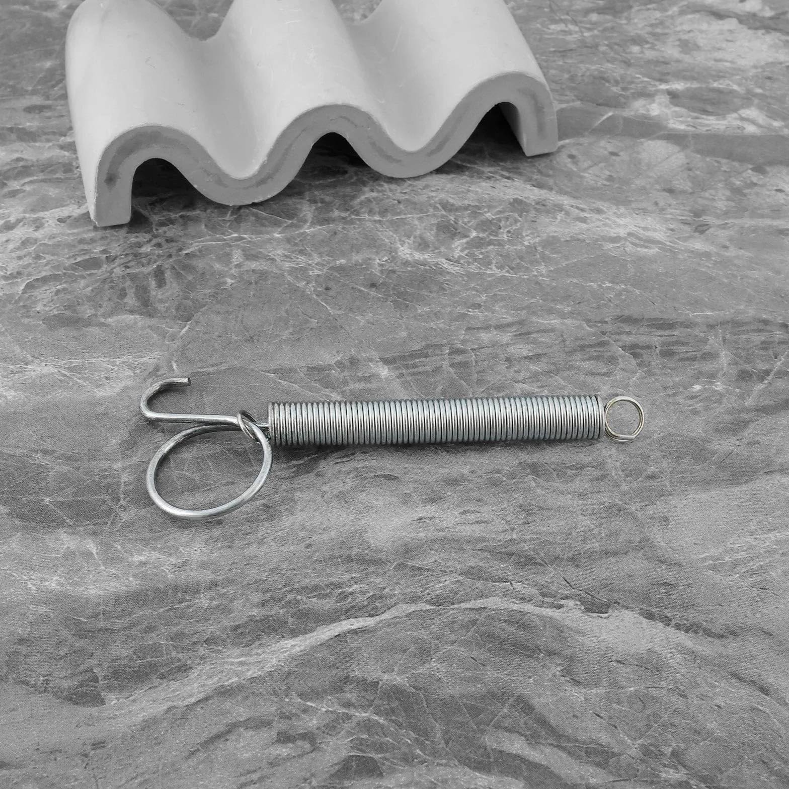 Gancio A Molla Per Porta Gabbia 115mm 4 Pezzi Metallo Per Gabbie Animali Domestici