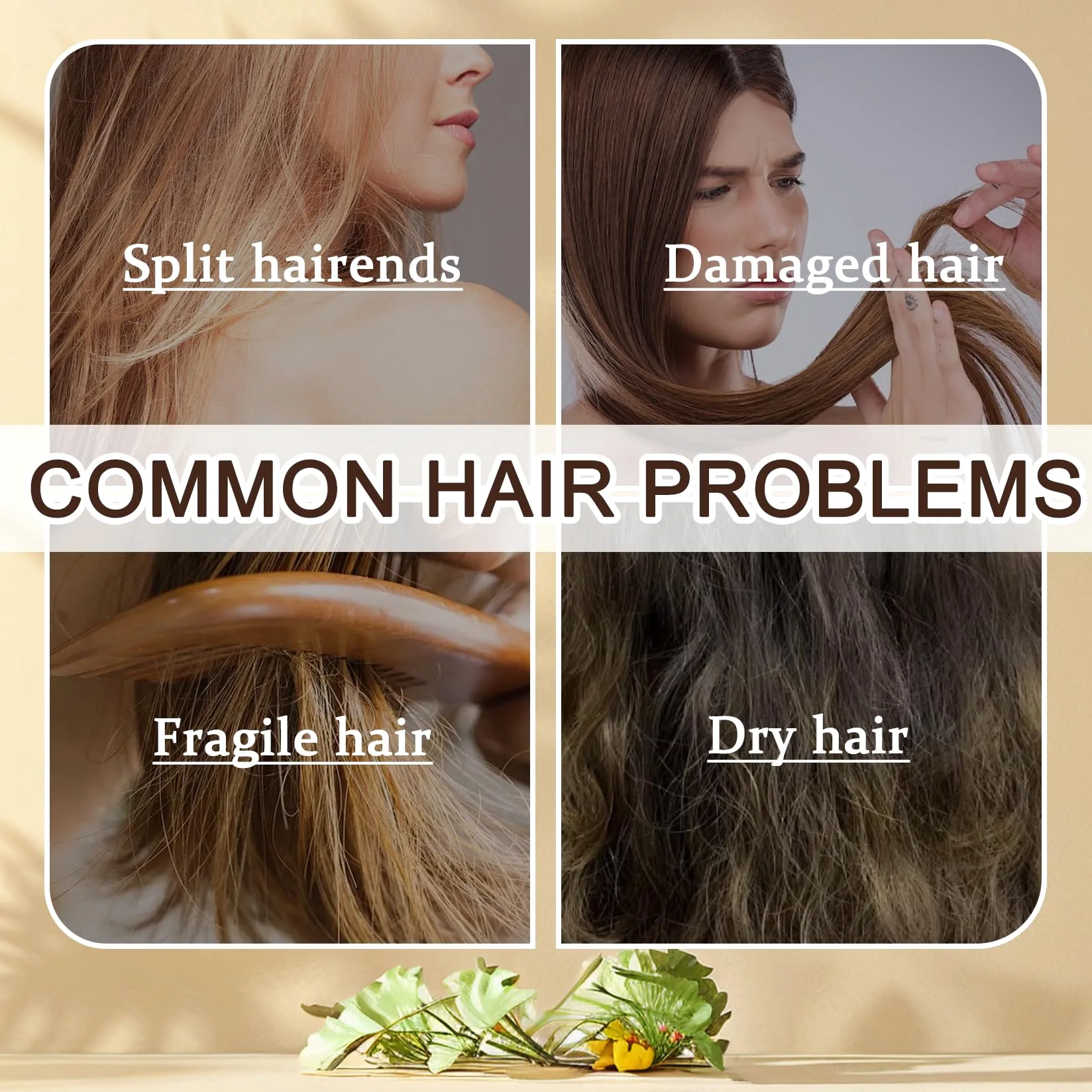 60 capsule di olio di siero per capelli, siero idratante per capelli con crespo, secchi e danneggiati, morbido, non grasso, rinfrescante e nutriente di lunga durata, per donne (acido di cocco)