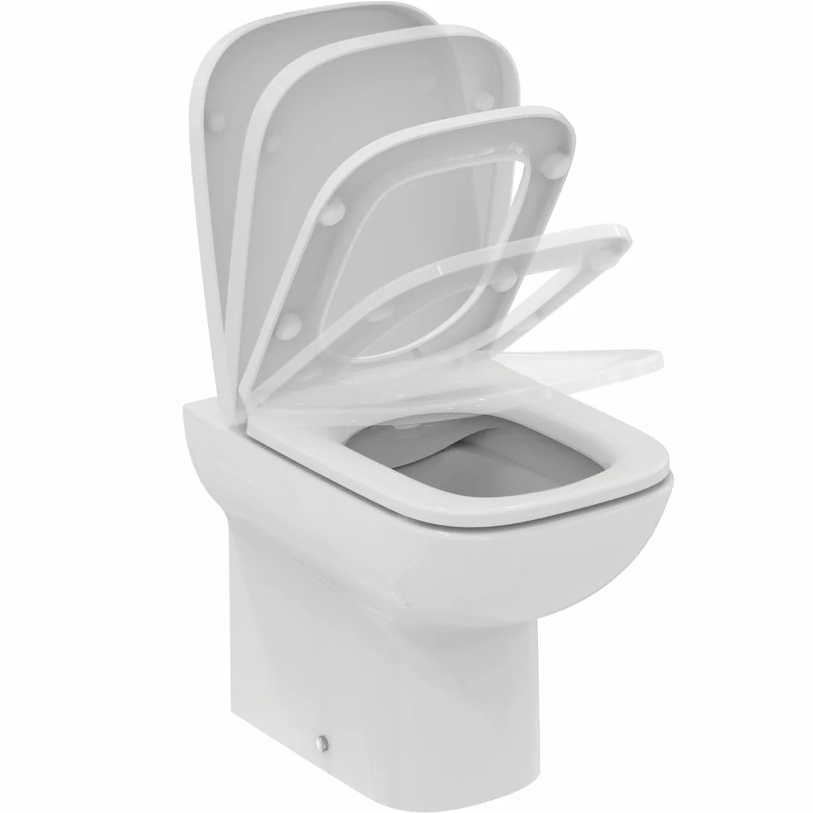 Ideal Standard i.life A WC filo parete 35x54cm RimLS+ Water senza brida scarico orizzontale Bianco