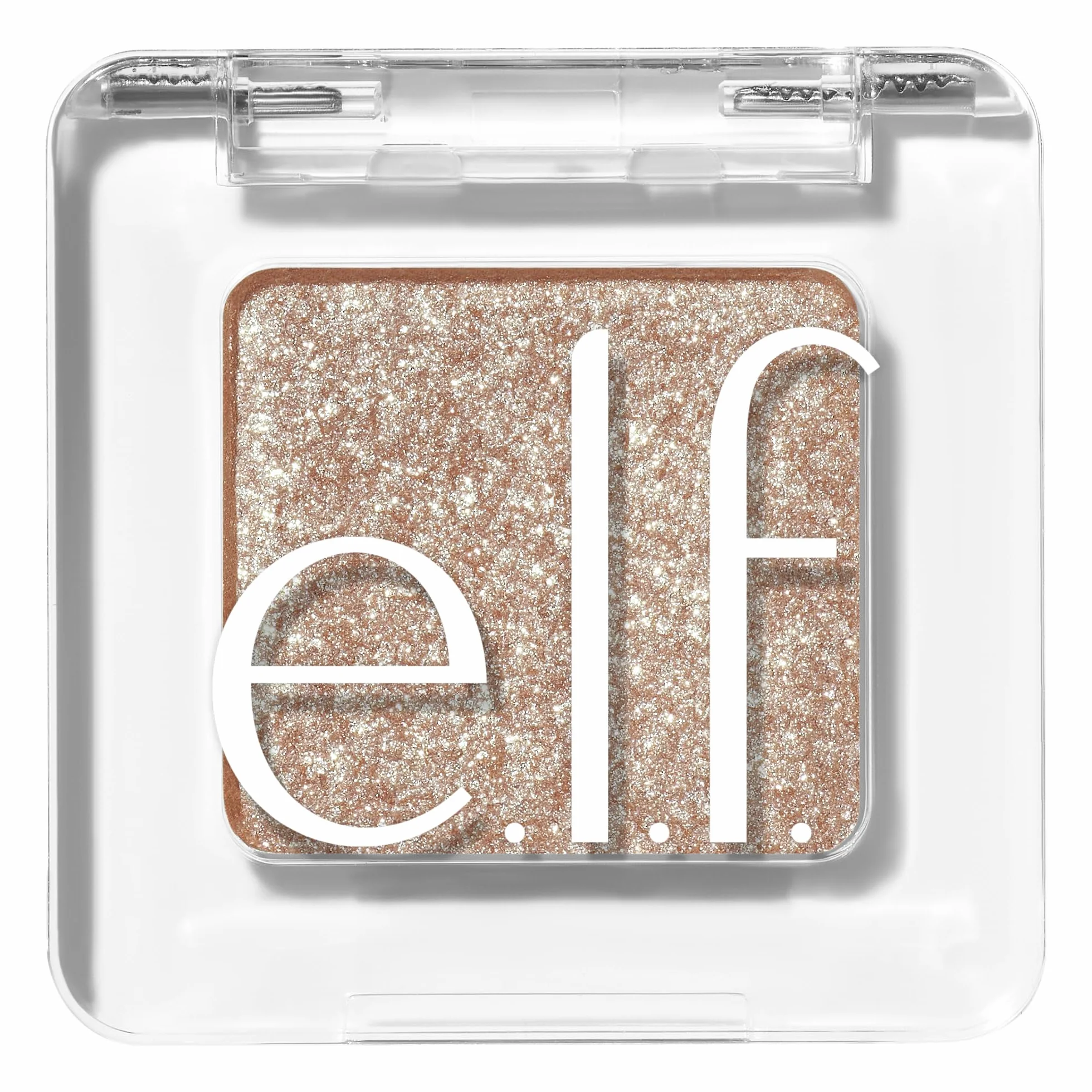 e.l.f. Fine as Fleck Glitter Eyeshadow - Champagne Showers | Lidschatten mit Glitzer, Weiche Textur, Augen Make-up mit Schimmer, Langanhaltend, Vegan | 0.06 oz. (1.8g)