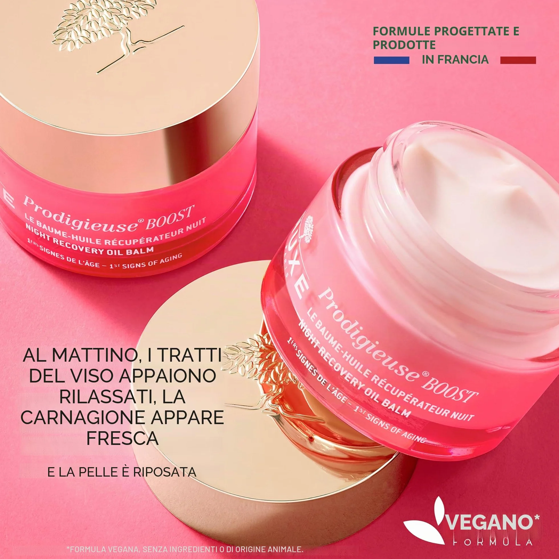 Nuxe Creme Prodigieuse Boost Balsamo Olio Riparatore Notte
