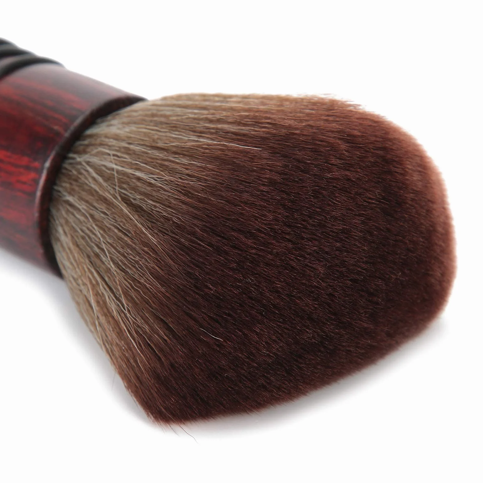 Pennello per il collo del parrucchiere, fibra naturale morbido per il viso pulizia del collo per capelli Duster collo per salone di parrucchiere professionale a casa