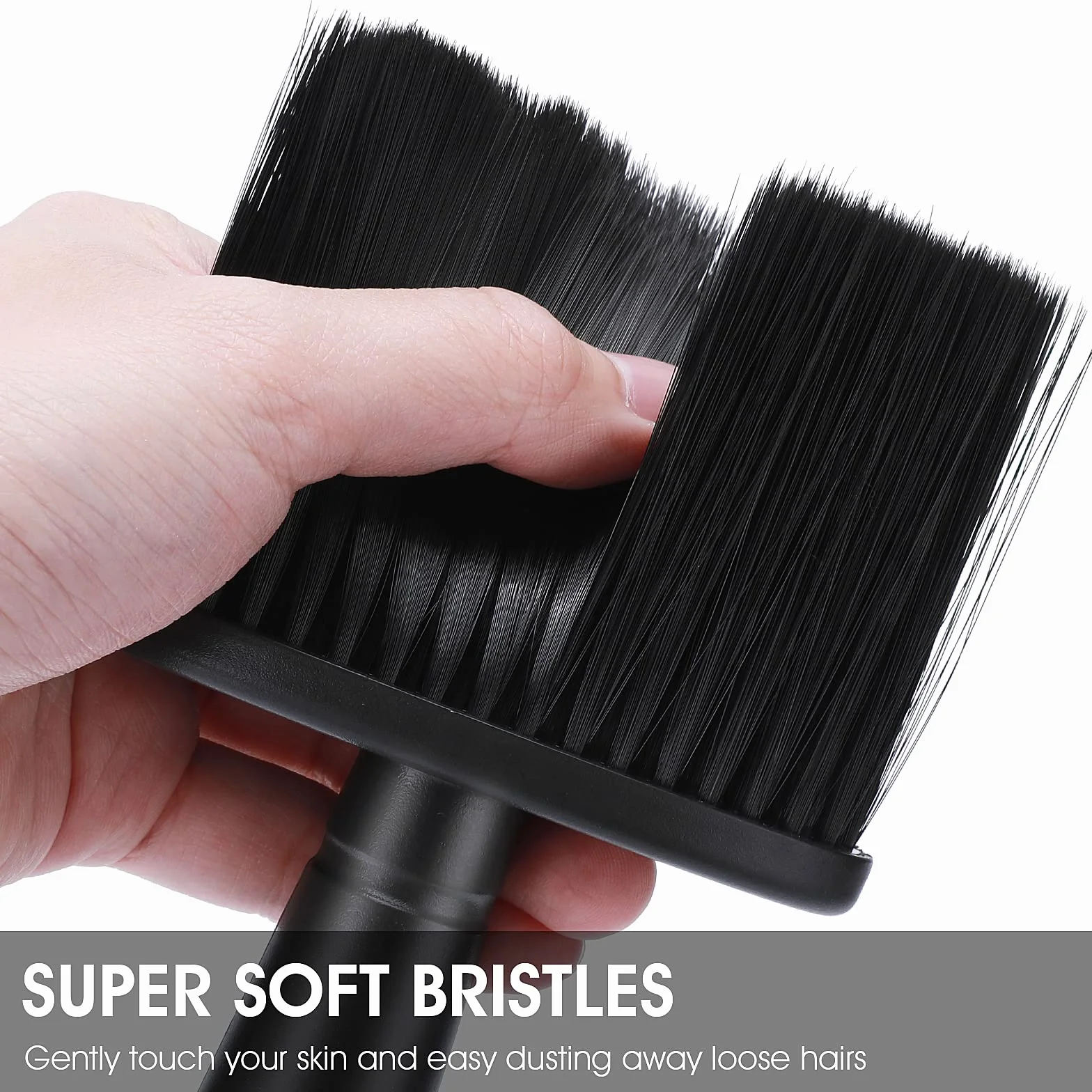 Spazzola da barbiere Spazzola per spolverare il collo Spazzola per il taglio dei capelli Spazzola per il taglio dei capelli Spazzola per spolverare i capelli intorno al collo e alle orecchie