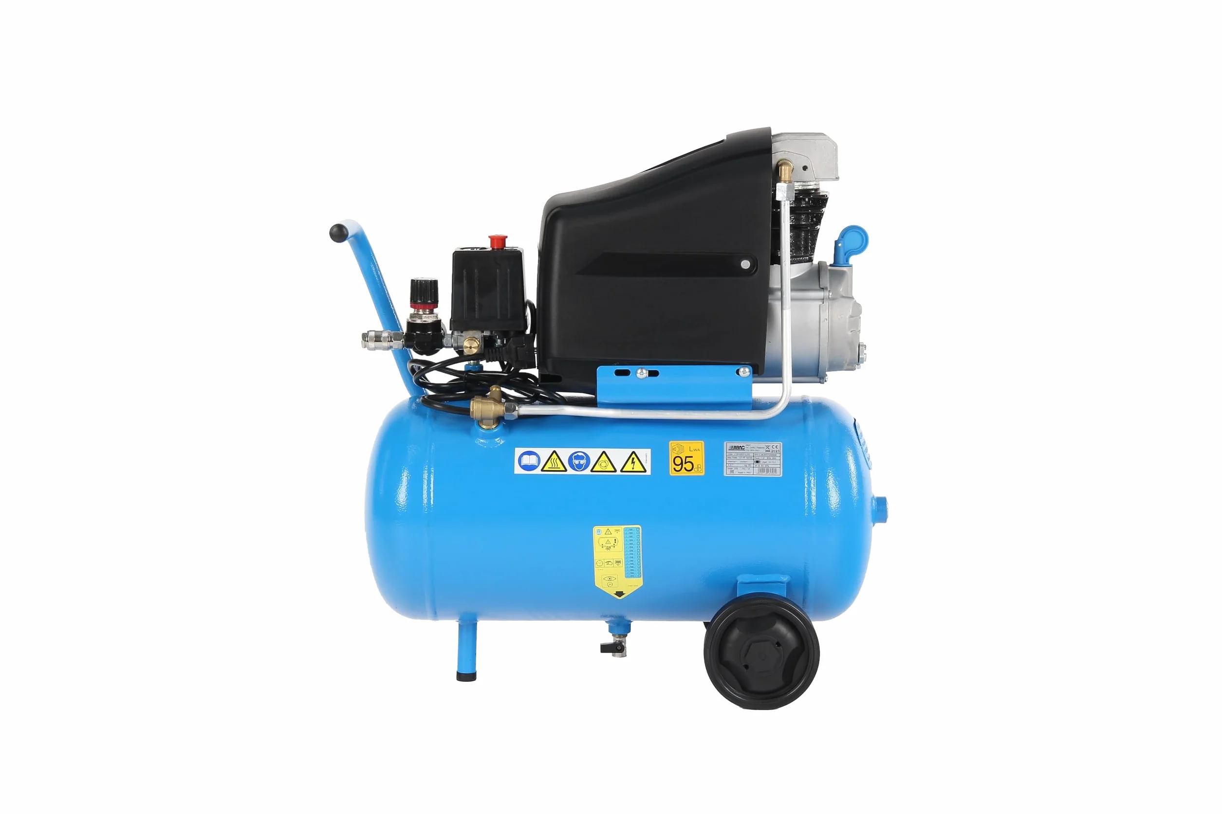 ABAC Compressore d'Aria POLE POSITION L20 24 Litri 10 Bar 2 CV Lubrificato ad olio