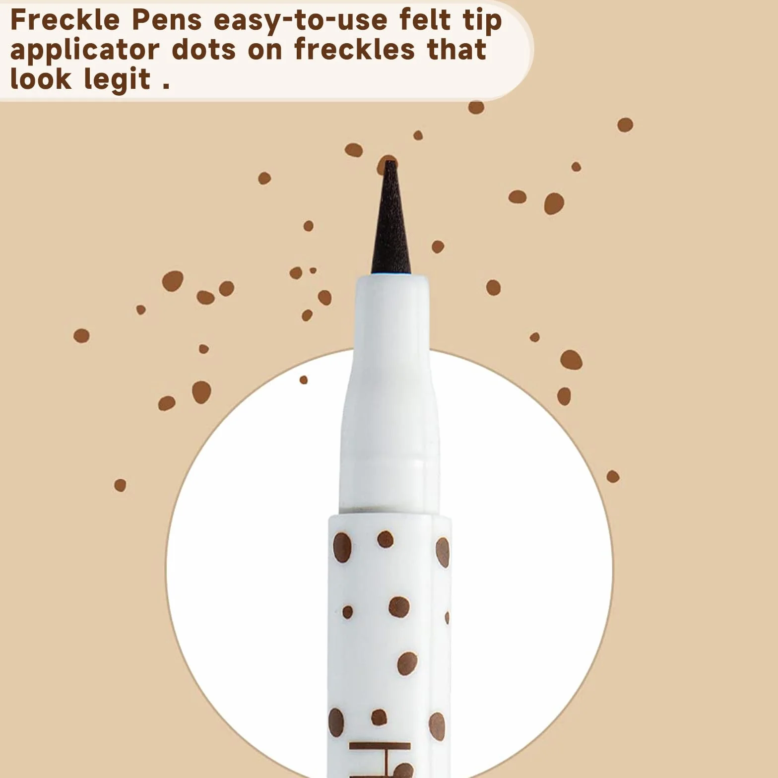 Penna Lentiggini, Penna per Trucco con Lentiggini di Bellezza, Penna a Lentiggine Naturale per Lentiggini Viso Impermeabile