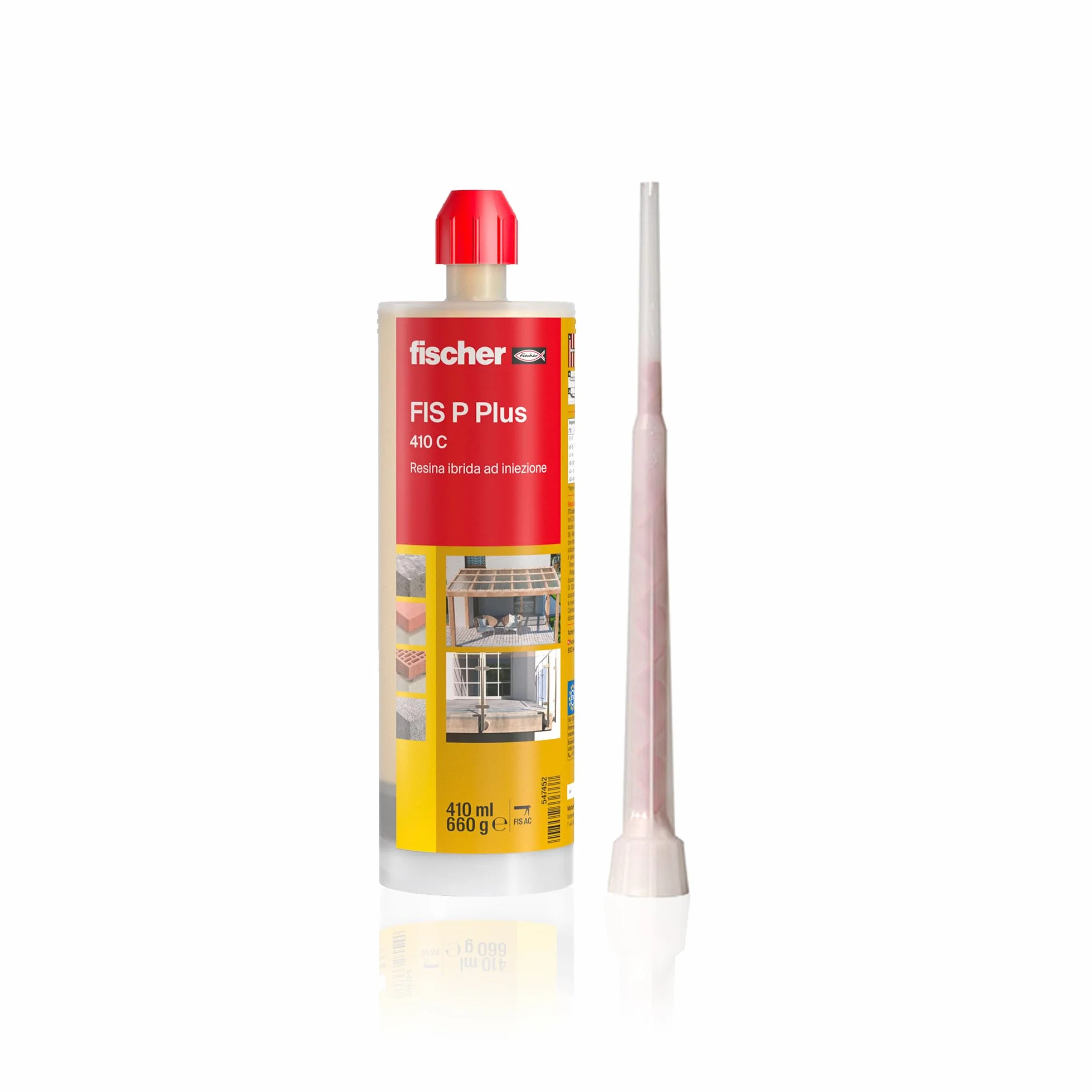 Fischer Tassello Chimico FIS P PLUS 410 C Resina Poliestere 410ml