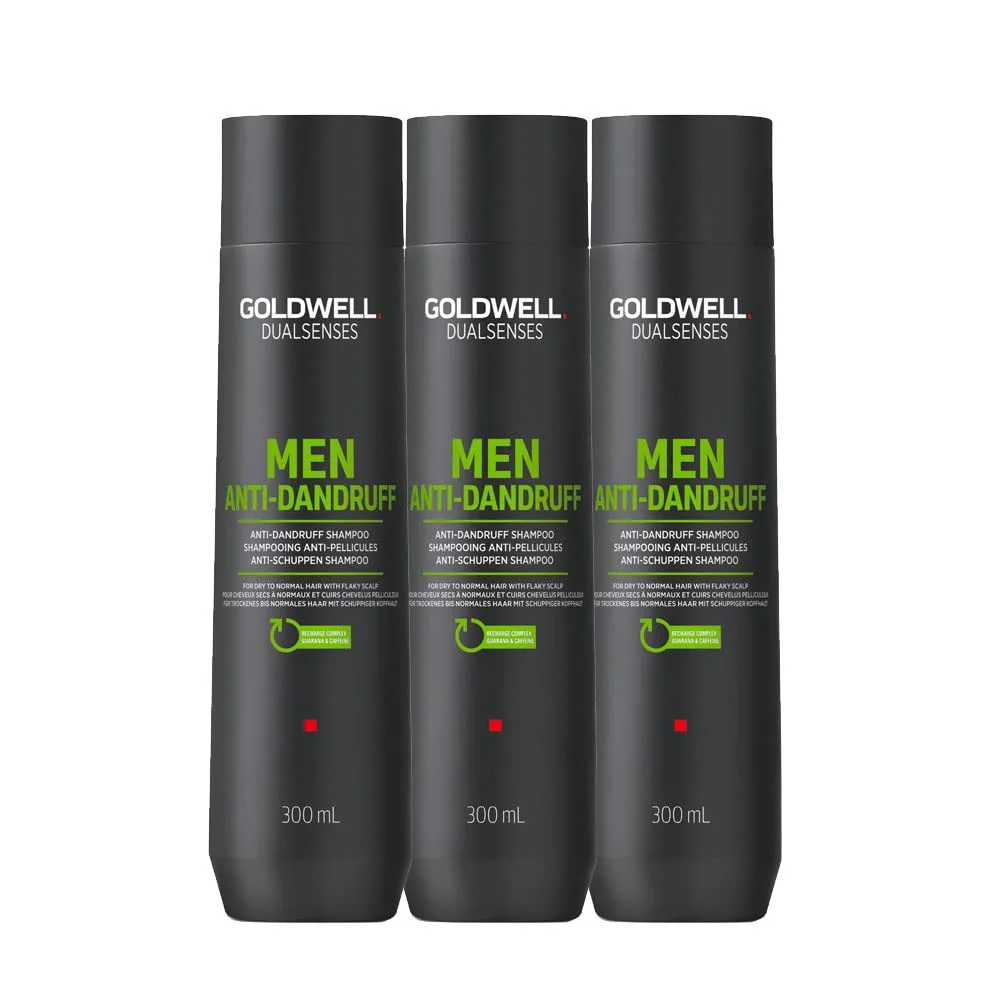 Goldwell Dualsenses Men Anti-Dandruff Shampoo 300ml x 3