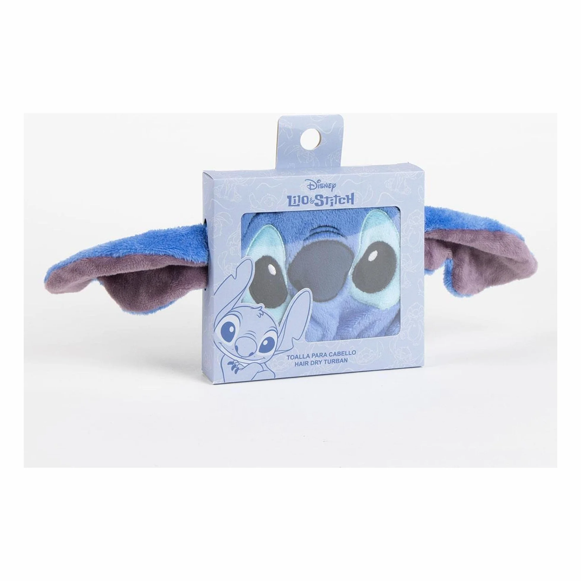 CERDÁ Life'S Little Moments | Asciugamano per capelli Stitch ad asciugatura rapida e morbida | Asciugamano Stitch Deal per donne e ragazze assorbente e antiscivolo
