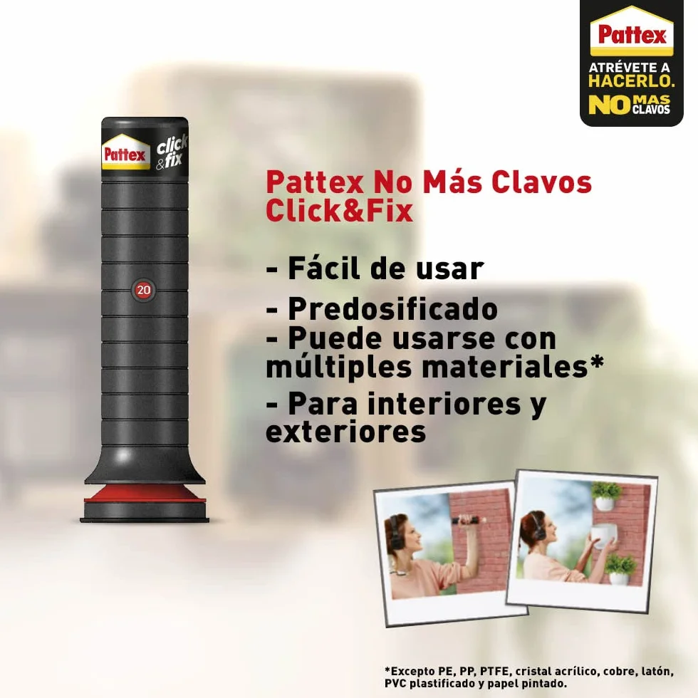 Pattex No Más Clavos Click&Fix 30g