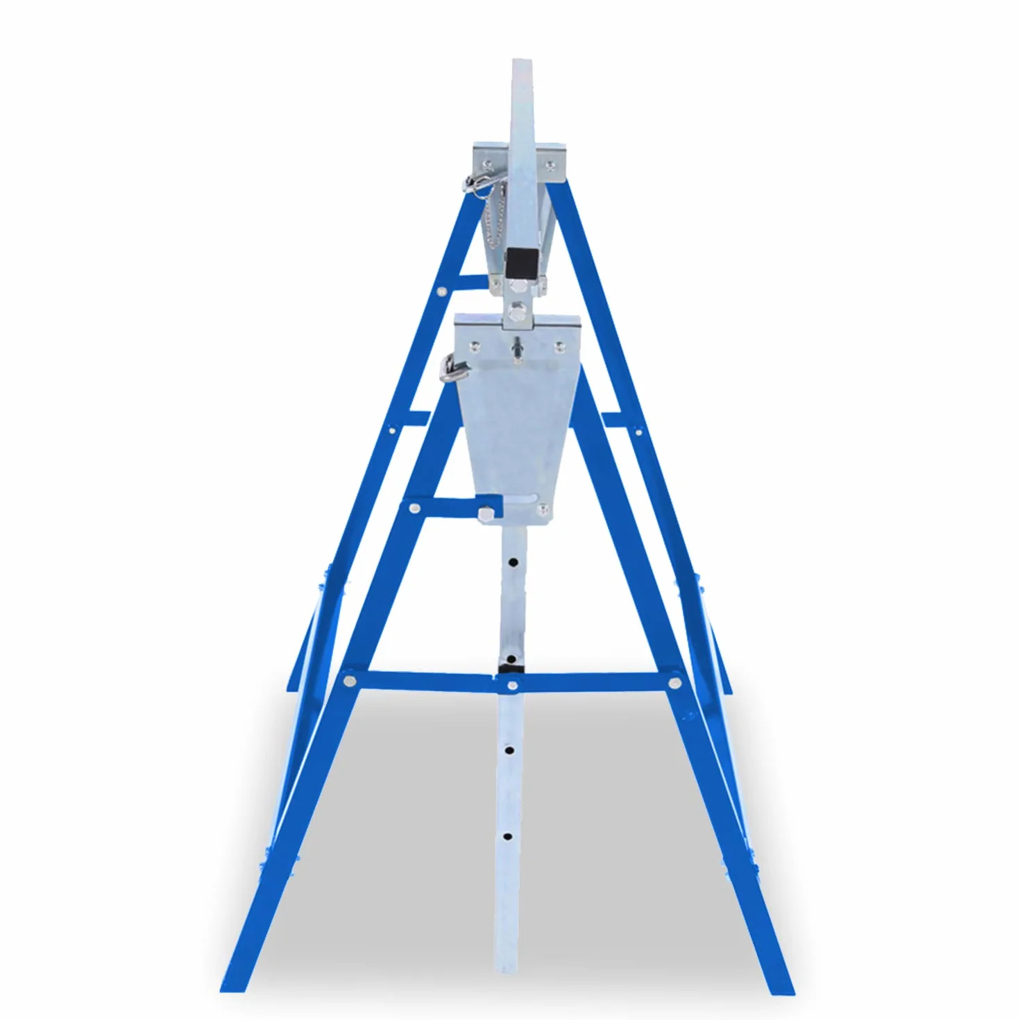 Cavalletti telescopici per ponteggi regolabili in altezza 80-130 cm metallo portata massima set di 6