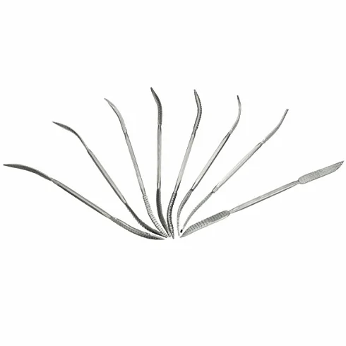 EsportsMJJ 8Pcs 190Mm Raspa File Legno Doppia Finito Grossolana