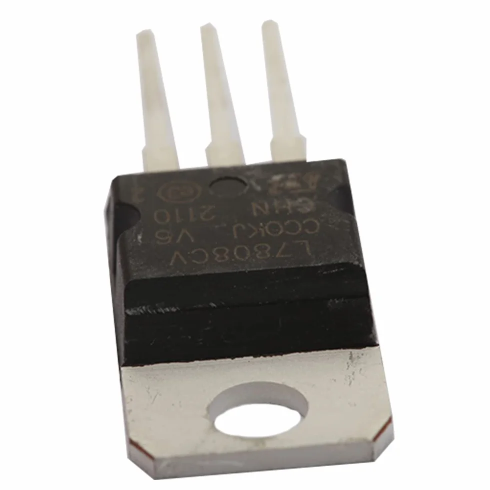 L7808CV TO220 regolatore di tensione LM7808 10 pezzi