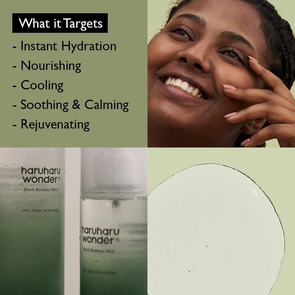 HARUHARU WONDER Black Bamboo Mist (150 ml)