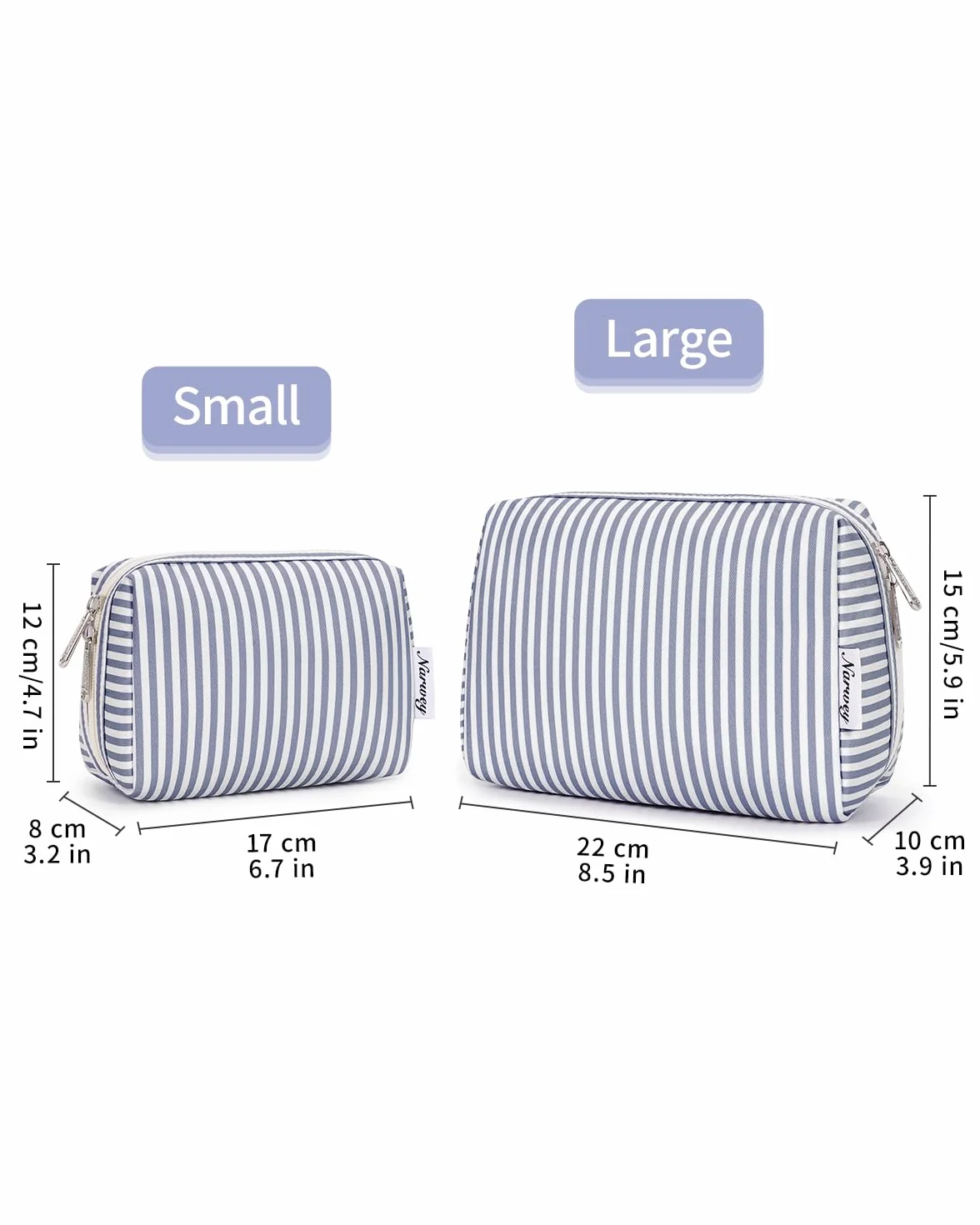 Narwey Beauty Case da Viaggio Donna Porta Trucchi Trousse Trucchi Donna Organizer
