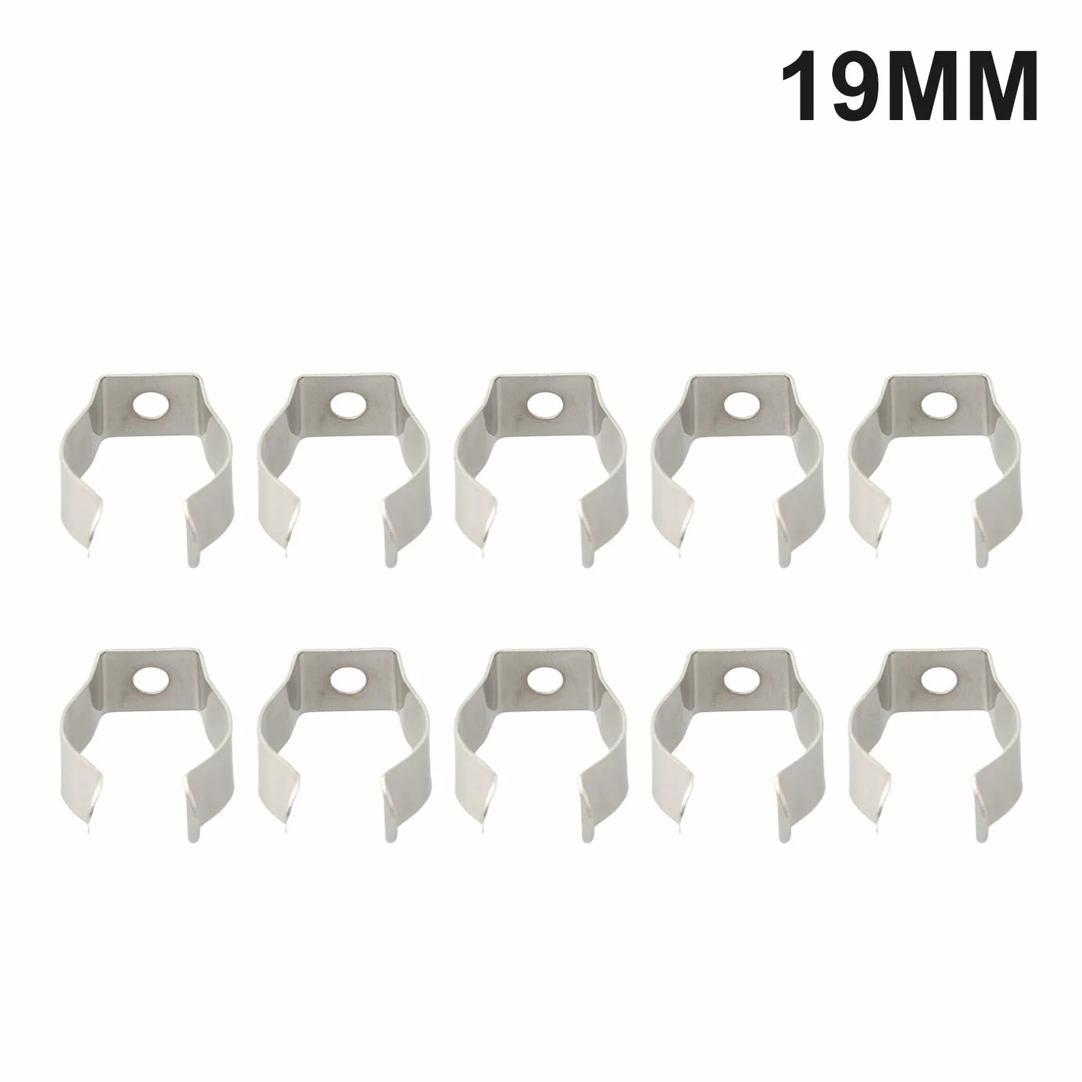 Clip a molla ad anello in acciaio al manganese 6-28 mm 10 pezzi 19 mm per utensili