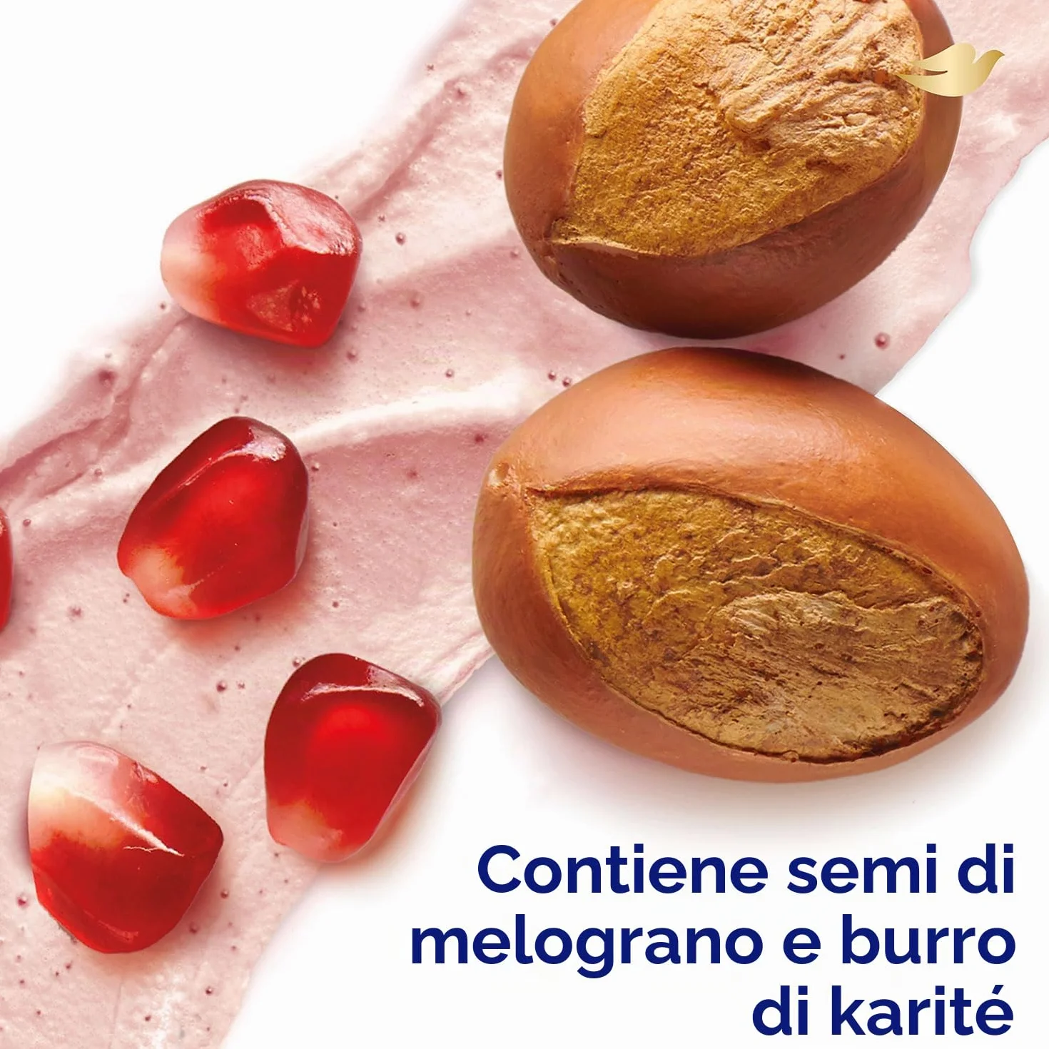 DOVE Scrub esfoliante per il corpo al melograno