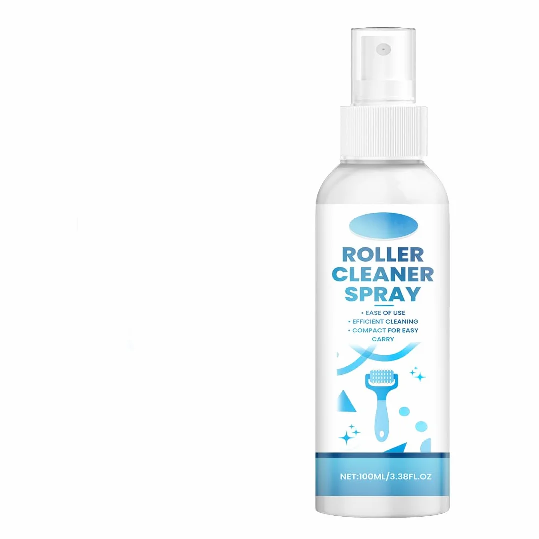 1 pezzo Microneedling Viso Roller Cleaner, Derma Roller Cleaner, Spray Roller Cleaners, Adatto per Rulli, Microaghi, Derma Stamp, 100ml