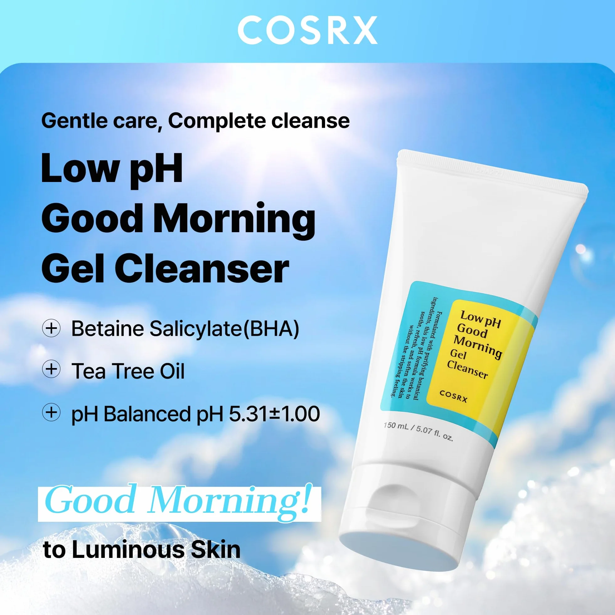 COSRX Low pH Gel Cleanser
