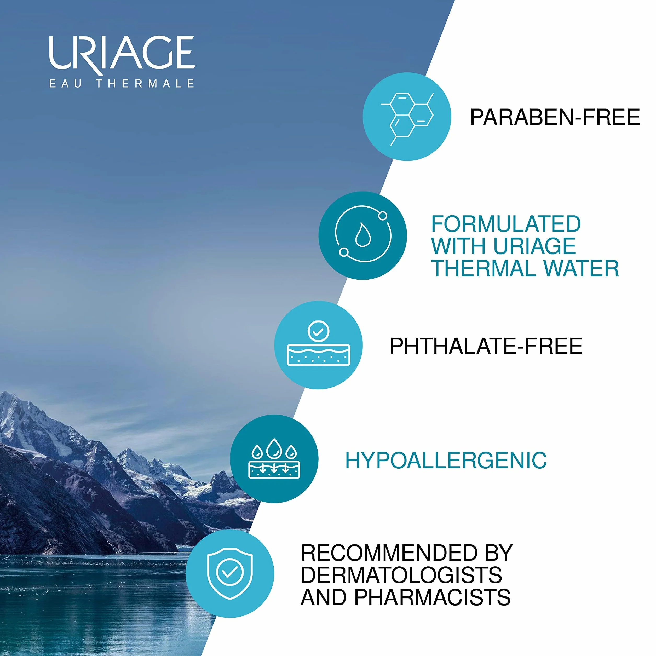 Uriage Hyseac Gel Detergente Pelle Mista O Grassa, 500 Millilitro